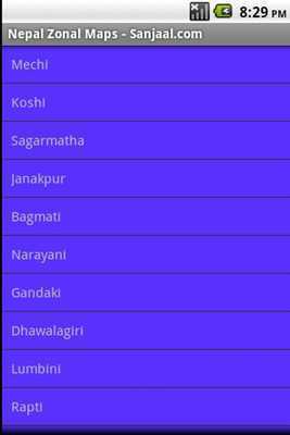 Emulate Android APK Nepal Zonal Maps Emulate Android APK Nepal Zonal Maps