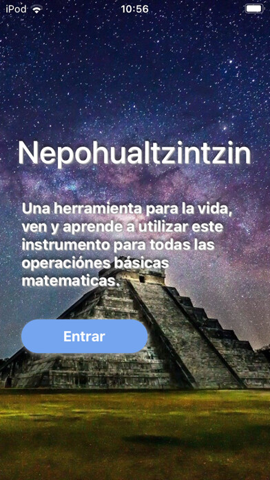 Emulate iPhone app Nepohualtzintzin using MyAndroid