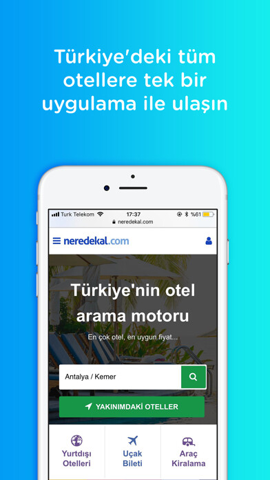 Emulate iPhone app Neredekal.com using MyAndroid Emulate iPhone app Neredekal.com using MyAndroid