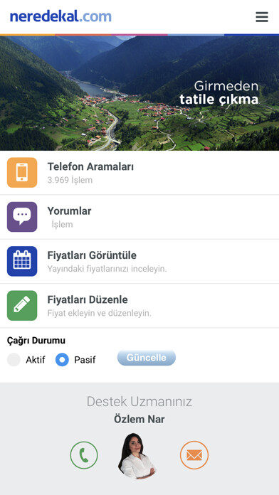 Emulate iPhone app Neredekal Tesis using MyAndroid