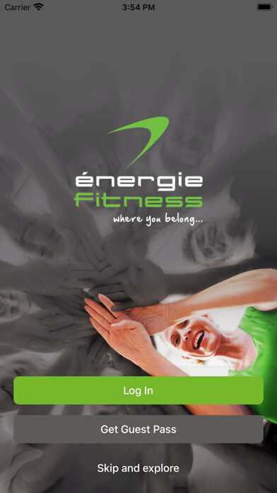 Emulate iPhone app Énergie Fitness Iberia using MyAndroid