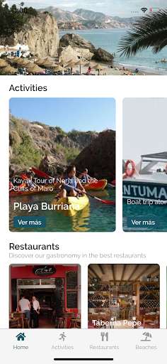 Run android online APK Nerja Turismo from MyAndroid or emulate Nerja Turismo using MyAndroid