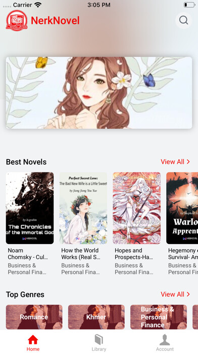Emulate iPhone app NerkNovel using MyAndroid Emulate iPhone app NerkNovel using MyAndroid