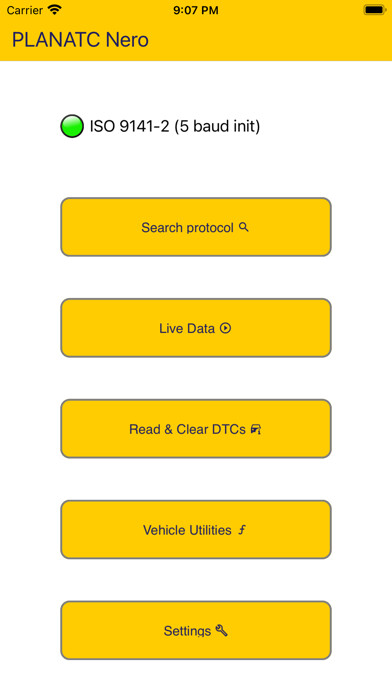 Emulate iPhone app Nero OBDII Scanner PLANATC using MyAndroid Emulate iPhone app Nero OBDII Scanner PLANATC using MyAndroid