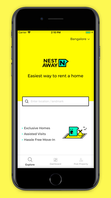Emulate iPhone app NestAway using MyAndroid Emulate iPhone app NestAway using MyAndroid