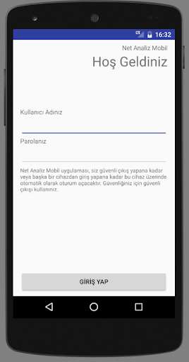 Run android online APK Net Analiz Mobil from MyAndroid or emulate Net Analiz Mobil using MyAndroid