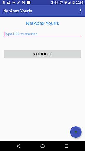 Run android online APK NetApex Yourls from MyAndroid or emulate NetApex Yourls using MyAndroid