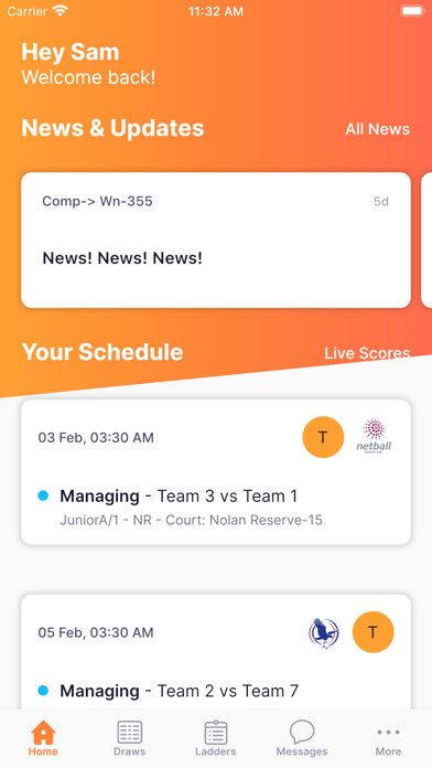 Run android online APK NetballConnect from MyAndroid or emulate NetballConnect using MyAndroid