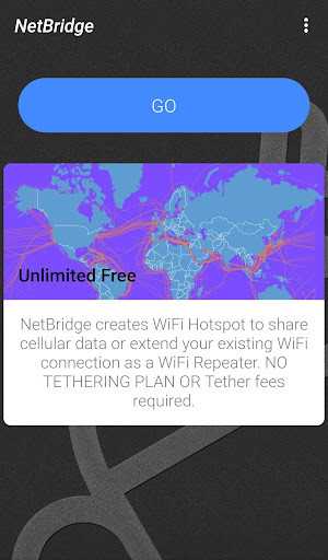 Run android online APK NetBridge - No Root Tethering from MyAndroid or emulate NetBridge - No Root Tethering using MyAndroid