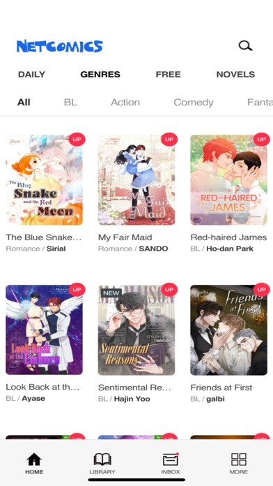 Emulate iPhone app NETCOMICS - Webtoon & Manga using MyAndroid Emulate iPhone app NETCOMICS - Webtoon & Manga using MyAndroid