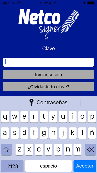 Emulate iPhone app Netco Signer using MyAndroid