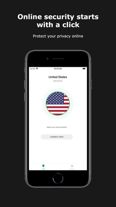 Emulate iPhone app NetDoctor VPN: Quick VPN Proxy using MyAndroid