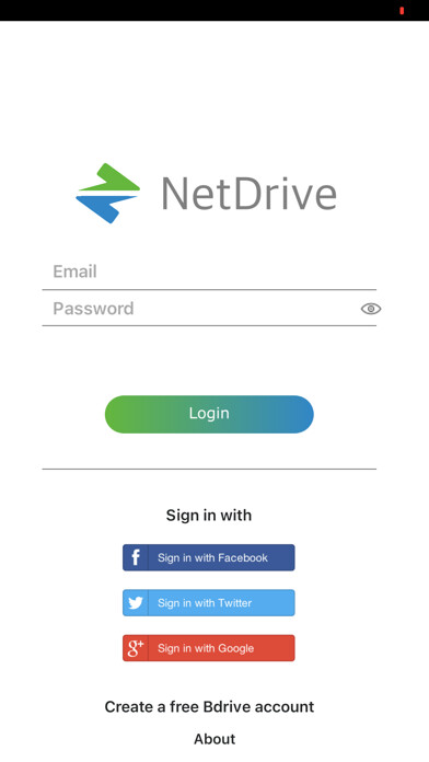 Emulate iPhone app NetDrive Mobile using MyAndroid