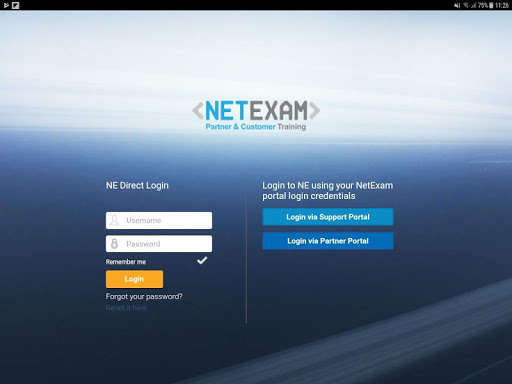 Run android online APK Netexam Mobile Learner from MyAndroid or emulate Netexam Mobile Learner using MyAndroid