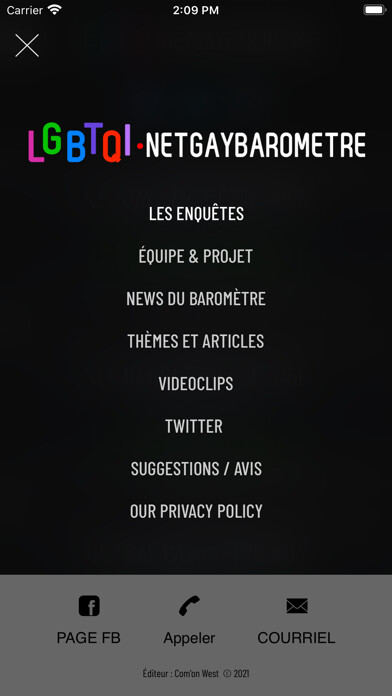 Emulate iPhone app NET GAY BAROMETRE using MyAndroid Emulate iPhone app NET GAY BAROMETRE using MyAndroid