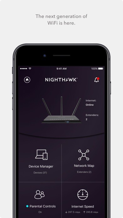 Emulate iPhone app NETGEAR Nighthawk - WiFi App using MyAndroid Emulate iPhone app NETGEAR Nighthawk - WiFi App using MyAndroid