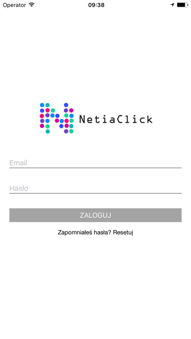 Emulate iPhone app Netia Click using MyAndroid