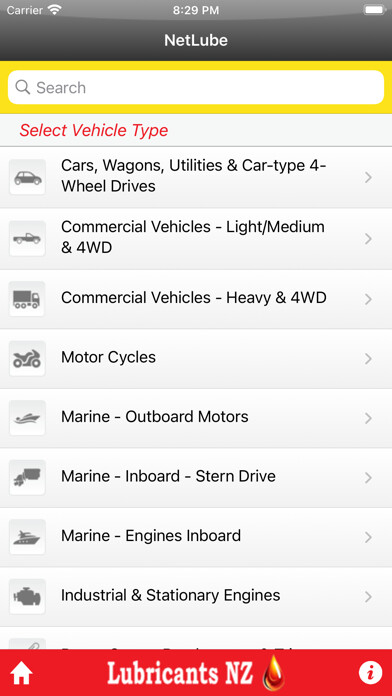 Emulate iPhone app NetLube Lubricants NZ using MyAndroid Emulate iPhone app NetLube Lubricants NZ using MyAndroid