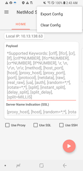 Run android online APK NetMod Syna - VPN Client from MyAndroid or emulate NetMod Syna - VPN Client using MyAndroid Run android online APK NetMod Syna - VPN Client from MyAndroid or emulate NetMod Syna - VPN Client using MyAndroid