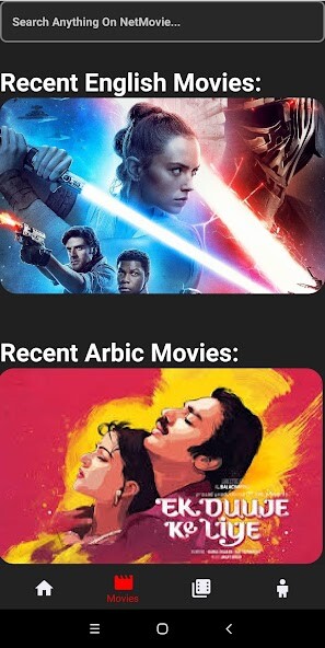 Run android online APK NetMovie App from MyAndroid or emulate NetMovie App using MyAndroid