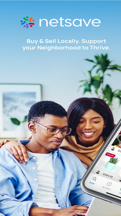Emulate iPhone app Netsave: The Local Marketplace using MyAndroid