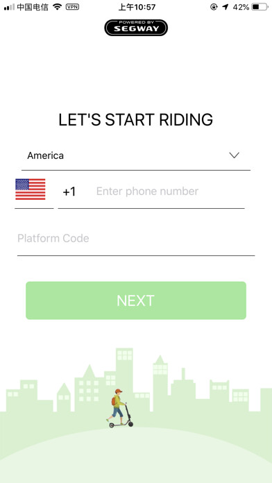 Emulate iPhone app NETSCOOTER DEMO using MyAndroid