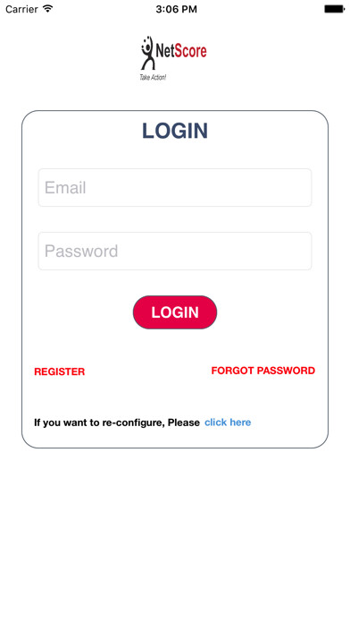 Emulate iPhone app NetScore Mobile using MyAndroid