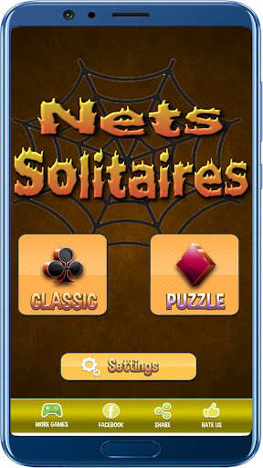 Run android online APK Nets Solitaires : Free Play 2019 from MyAndroid or emulate Nets Solitaires : Free Play 2019 using MyAndroid