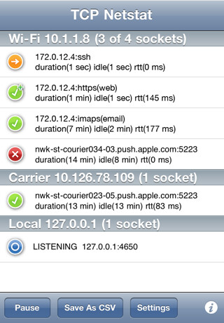 Emulate iPhone app Netstat using MyAndroid Emulate iPhone app Netstat using MyAndroid