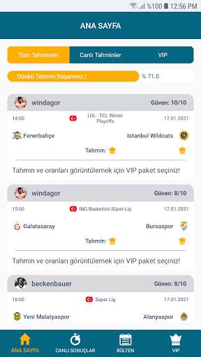 Run android online APK Net Tahmin - Bahis Platformu from MyAndroid or emulate Net Tahmin - Bahis Platformu using MyAndroid