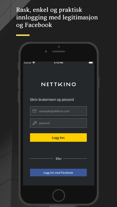 Emulate iPhone app Nettkino using MyAndroid Emulate iPhone app Nettkino using MyAndroid