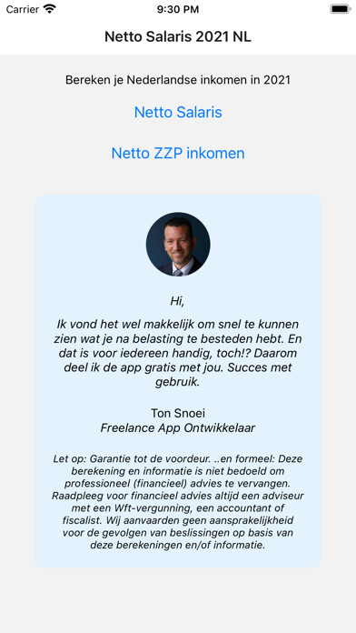 Emulate iPhone app Netto Salaris 2023 NL using MyAndroid Emulate iPhone app Netto Salaris 2023 NL using MyAndroid