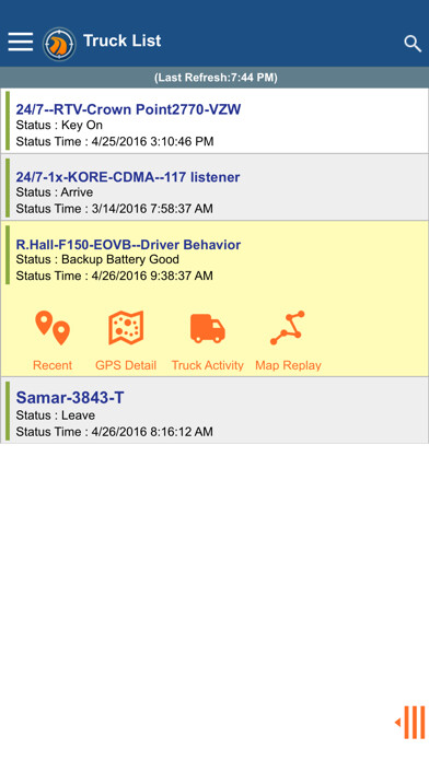 Emulate iPhone app NetTrack Mobile using MyAndroid