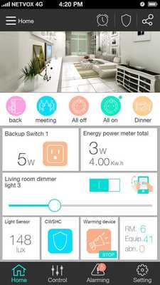 Emulate Android APK NetvoxSmartHome