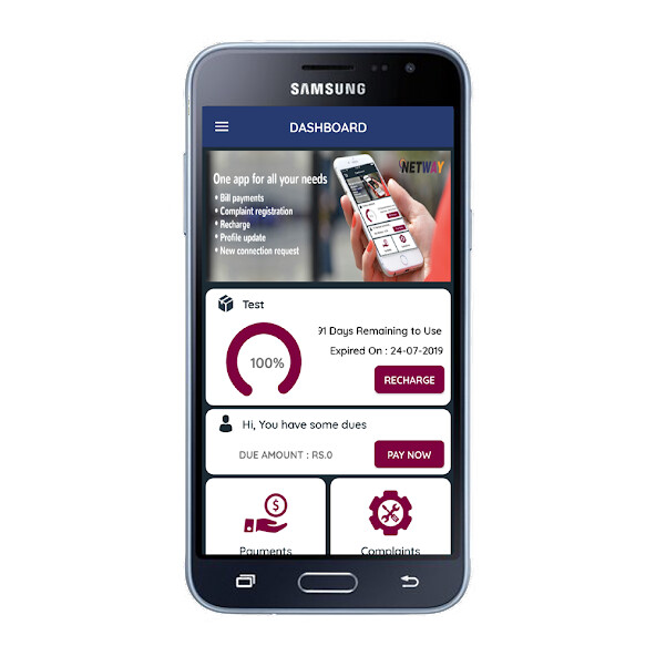 Run android online APK Netway from MyAndroid or emulate Netway using MyAndroid