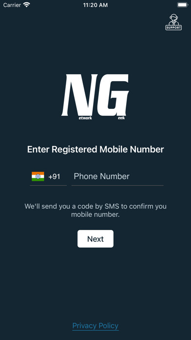 Emulate iPhone app NetworkGeek using MyAndroid Emulate iPhone app NetworkGeek using MyAndroid