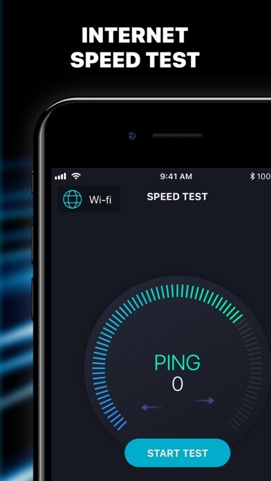 Emulate iPhone app Network Speed Analyzer using MyAndroid