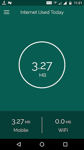 Emulate Android APK Network Speed Meter Lite