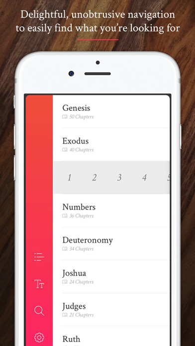 Emulate iPhone app NeuBible using MyAndroid