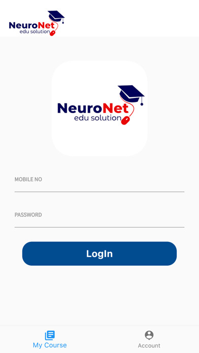 Emulate iPhone app NeuroNet Learning app using MyAndroid