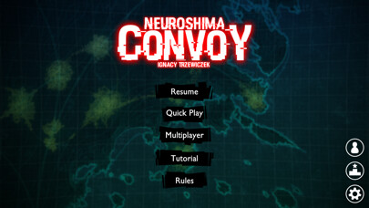 Emulate iPhone app Neuroshima Convoy card game using MyAndroid