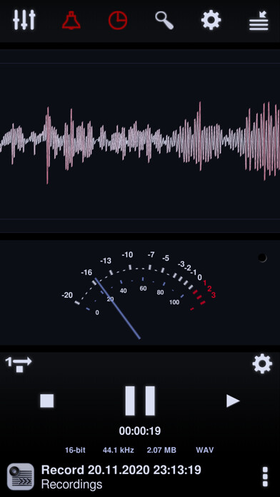 Emulate iPhone app Neutron Audio Recorder using MyAndroid Emulate iPhone app Neutron Audio Recorder using MyAndroid