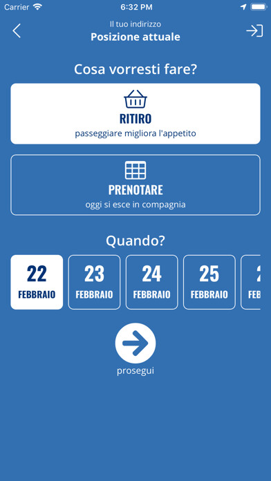 Emulate iPhone app Neve e Gusto using MyAndroid