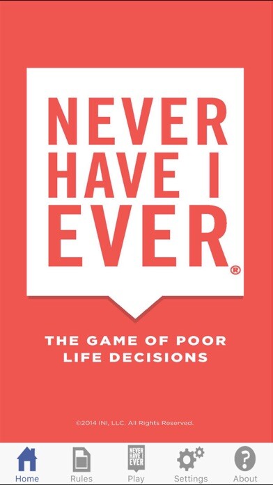 Emulate iPhone app Never Have I Ever - The Game of Poor Life Decisions using MyAndroid Emulate iPhone app Never Have I Ever - The Game of Poor Life Decisions using MyAndroid