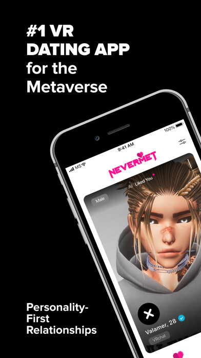 Emulate iPhone app Nevermet - VR Dating Metaverse using MyAndroid Emulate iPhone app Nevermet - VR Dating Metaverse using MyAndroid
