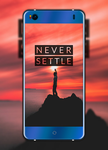 Emulate Android APK Never Settle Wallpaper