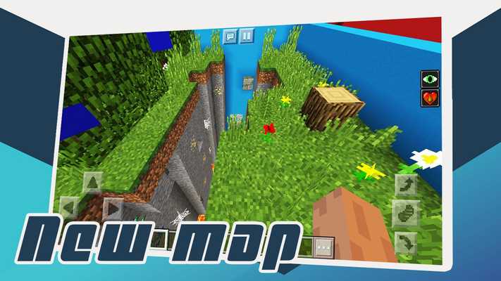 Emulate Android APK New 1 HP Heart Parkour  Survival MCPE Minigame