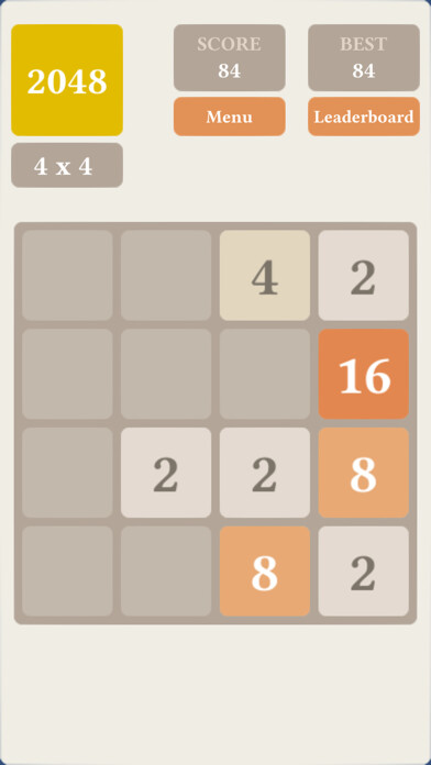 Emulate iPhone app New 2048 : Block Puzzle using MyAndroid