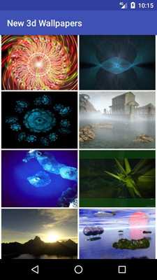 Emulate Android APK New 3d Wallpapers