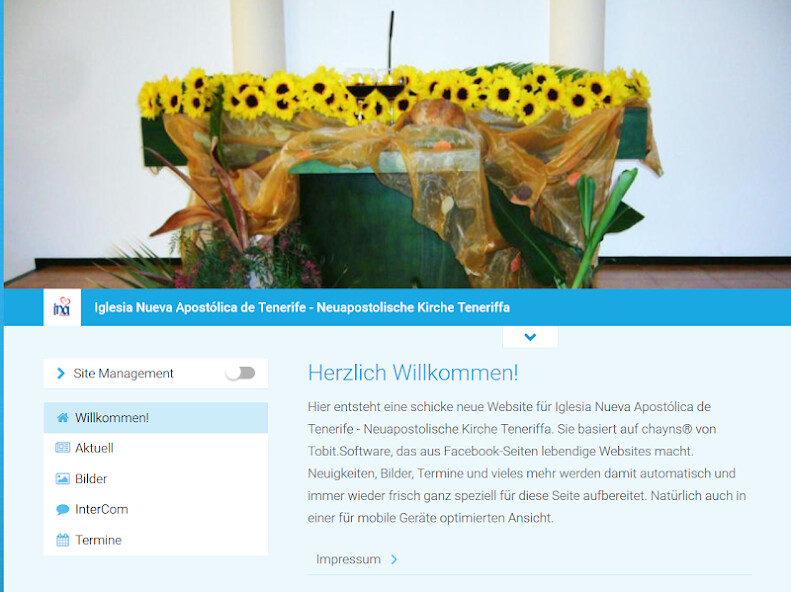 Emulate Android APK New Apostolic Church Tenerife